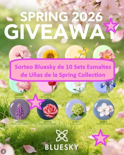 Sorteo Bluesky de10 Sets Esmaltes de Uñas de la Spring Collection