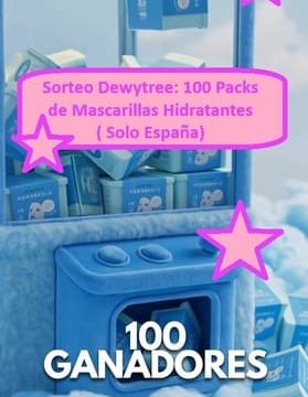 Sorteo Dewytree con 100 Packs de Mascarillas Hidratantes Solo España