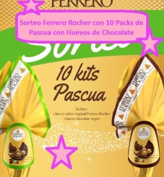 Sorteo Ferrero Rocher con 10 Packs de Pascua con Huevos de Chocolate