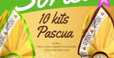 Sorteo Ferrero Rocher con 10 Packs de Pascua con Huevos de Chocolate