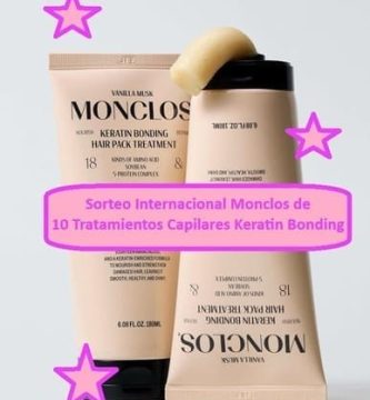 Sorteo Internacional Monclos de 10 Tratamientos Capilares Keratin Bonding