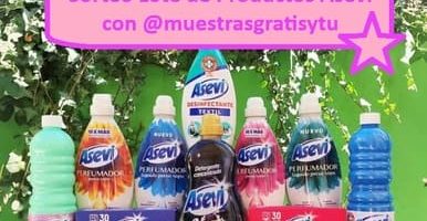 Sorteo Lote de Productos Asevi con @muestrasgratisytu