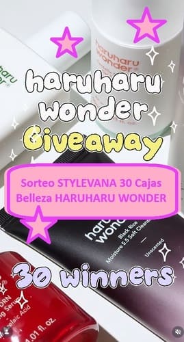 Sorteo STYLEVANA 30 Cajas Belleza HARUHARU WONDER