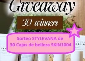 Sorteo STYLEVANA de 30 Cajas de belleza SKIN1004