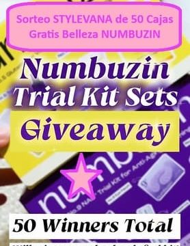 Sorteo STYLEVANA de 50 Cajas Gratis Belleza NUMBUZIN