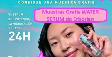 Muestras Gratis WATER SERUM de Erborian