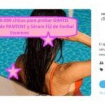 TRND busca 10.000 chicas para probar GRATIS Spray Protector de PANTENE y Sérum Fiji de Herbal Essences