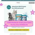 2.000 Muestras Gratis para Gatos Purina One HYDRALIFE