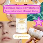 Galenicum regala 10 Protectores Solares Lumium Mineral Sticks