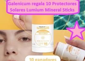 Galenicum regala 10 Protectores Solares Lumium Mineral Sticks