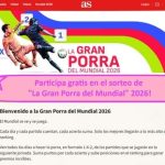 Sorteo gratis La Gran Porra del Mundial 2026