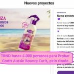 TRND busca 4.000 personas para Probar Gratis Aussie Bouncy Curls, para pelo rizado