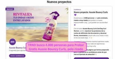TRND busca 4.000 personas para Probar Gratis Aussie Bouncy Curls, para pelo rizado
