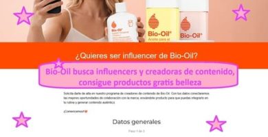 Bio-Oil busca influencers y creadoras de contenido, consigue productos gratis belleza
