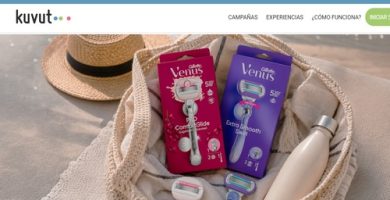 KUVUT busca gente para probar gratis las Maquinillas Venus
