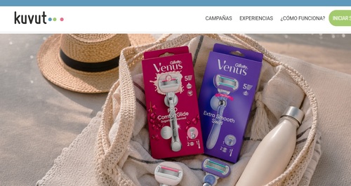 KUVUT busca gente para probar gratis las Maquinillas Venus