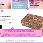 Probar gratis Caja Belleza Blissim, buscan chicas cada mes.
