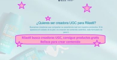 Rilastil busca creadoras UGC, consigue productos gratis Belleza para crear contenido
