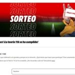 Sorteo MEDIAMARK de 116 Tarjetas Regalo con 116€ para celebrar MUNDIAL 2026