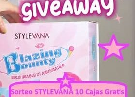 Sorteo STYLEVANA de 10 Cajas Gratis Belleza BLAZING BOUNTY VANA