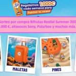 Sorteo por compra Bifrutas Bestial Summer 2026, gana 1.000 €, altavoces Sony, Polarbox y muchos más premios