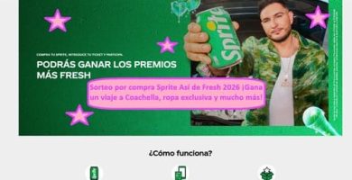 Sorteo por compra Sprite Así de Fresh 2026 ¡Gana un viaje a Coachella, ropa exclusiva y mucho más!