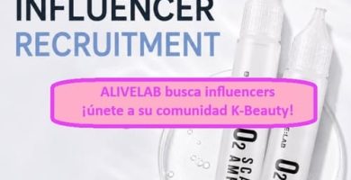 ALIVELAB busca influencers, únete a su comunidad K-Beauty