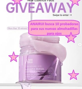 ANAIRUI busca 10 probadoras para sus nuevas almohadillas para ojos