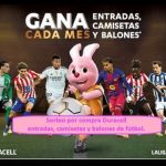 Sorteo por compra Duracell entradas, camisetas y balones de fútbol.
