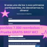 Disponibles 7.000 reembolsos – ¡Prueba GRATIS BREF WC!