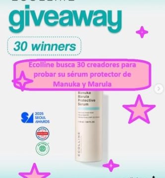 Ecolline busca 30 creadores para probar su sérum protector de Manuka y Marula