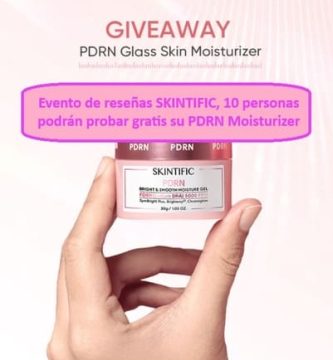 Evento de reseñas SKINTIFIC, 10 personas podrán probar gratis su PDRN Moisturizer