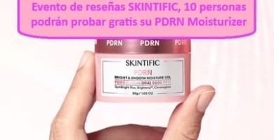Evento de reseñas SKINTIFIC, 10 personas podrán probar gratis su PDRN Moisturizer