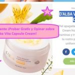 KUVUT busca gente ¡Probar Gratis y Opinar sobre d’Alba Vita Capsule Cream!