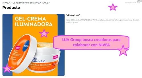 LUA Group busca creadoras para colaborar con NIVEA
