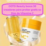 OOTD Beauty busca 30 creadores para probar gratis su Dúo de Vitamina C