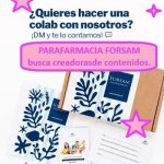 PARAFARMACIA FORSAM busca creadoras de contenidos.