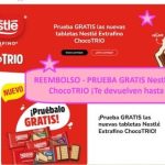 REEMBOLSO - PRUEBA GRATIS Nestlé Extrafino ChocoTRIO ¡Te devuelven hasta 1,85 €!