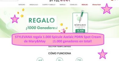 STYLEVANA regala 1.000 Spicule Azelaic PDRN Spot Cream de Mary&May
