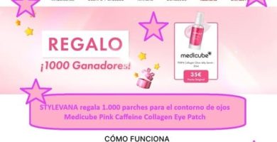STYLEVANA regala 1.000 parches para el contorno de ojos Medicube Pink Caffeine Collagen Eye Patch
