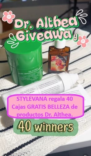 STYLEVANA regala 40 Cajas GRATIS BELLEZA de productos Dr. Althea.
