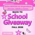 Sorteo BENTON con 30 ganadoras skincare, cabello y manos.