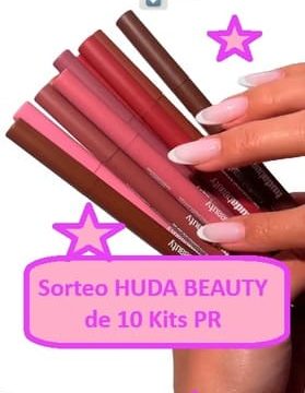 Sorteo HUDA BEAUTY de 10 Kits PR