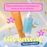 Sorteo Jung Beauty ¡10 ganadores se llevan un kit de skincare!