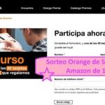 Sorteo Orange de 50 Tarjetas Amazon de 10 euros