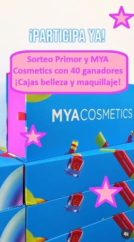 Sorteo Primor y MYA Cosmetics con 40 ganadores ¡Cajas belleza y maquillaje!