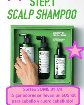 Sorteo SOME BY MI 5 ganadores se llevan un SOS Kit para cabello