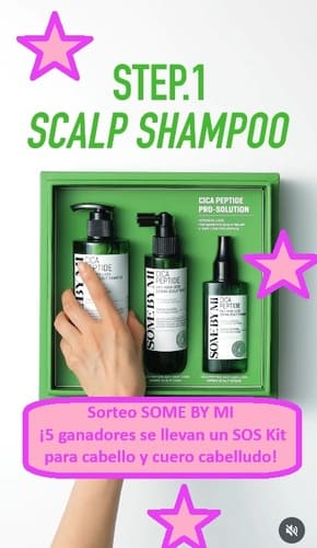 Sorteo SOME BY MI 5 ganadores se llevan un SOS Kit para cabello