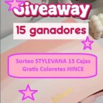 Sorteo STYLEVANA 15 Cajas Gratis Coloretes HINCE
