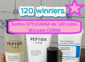 Sorteo STYLEVANA de 120 Lotes Skincare CORSX